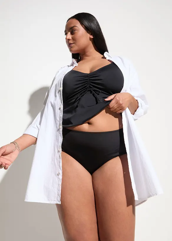 Slip a vita alta per bikini, bonprix