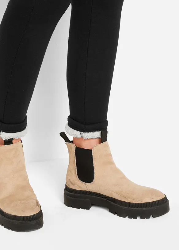 Leggings termici con fodera teddy, bonprix