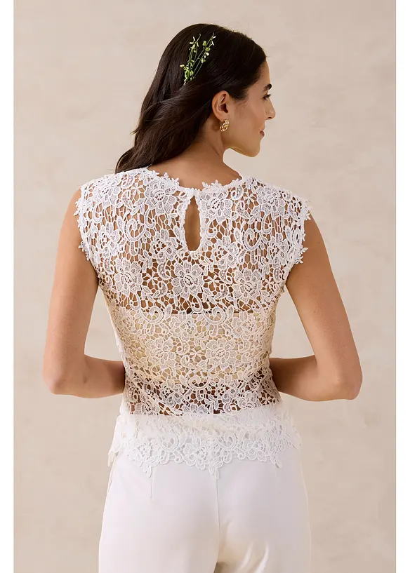 Top in pizzo, bonprix