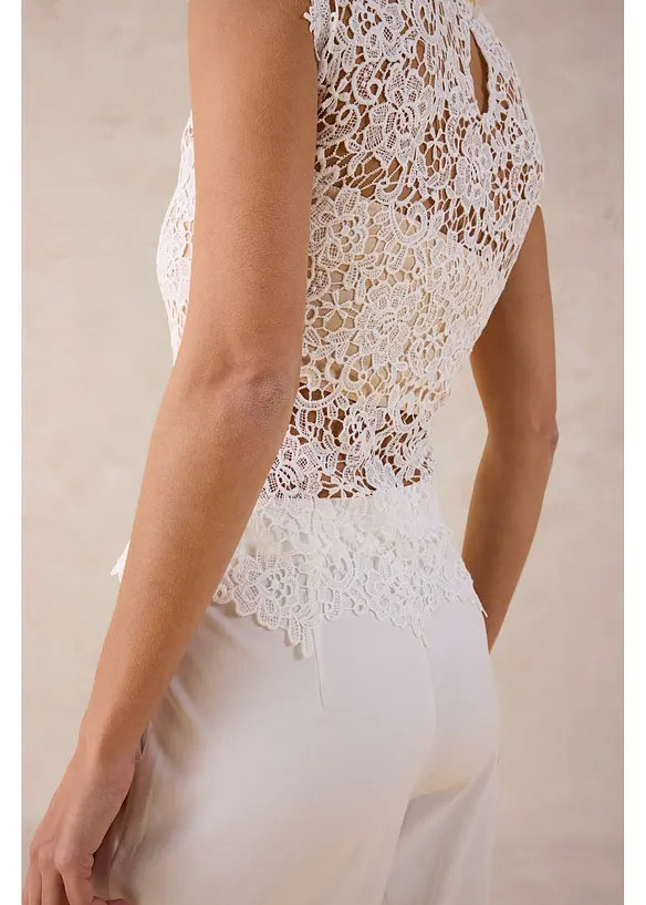 Top in pizzo, bonprix