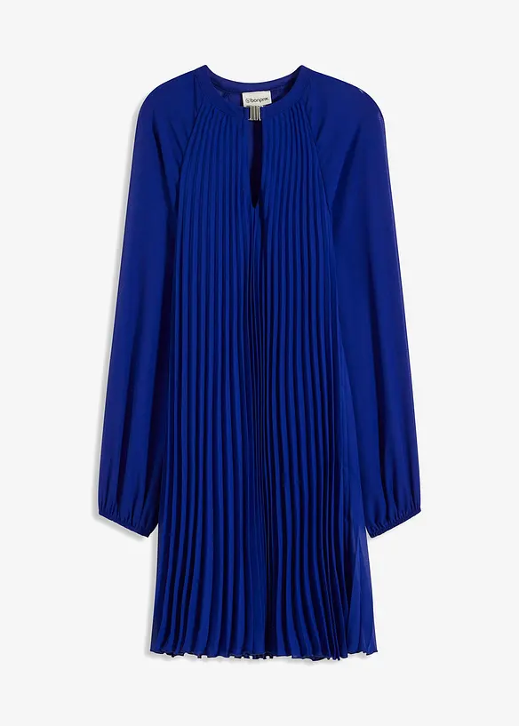 Miniabito plissettato in fine chiffon, bonprix