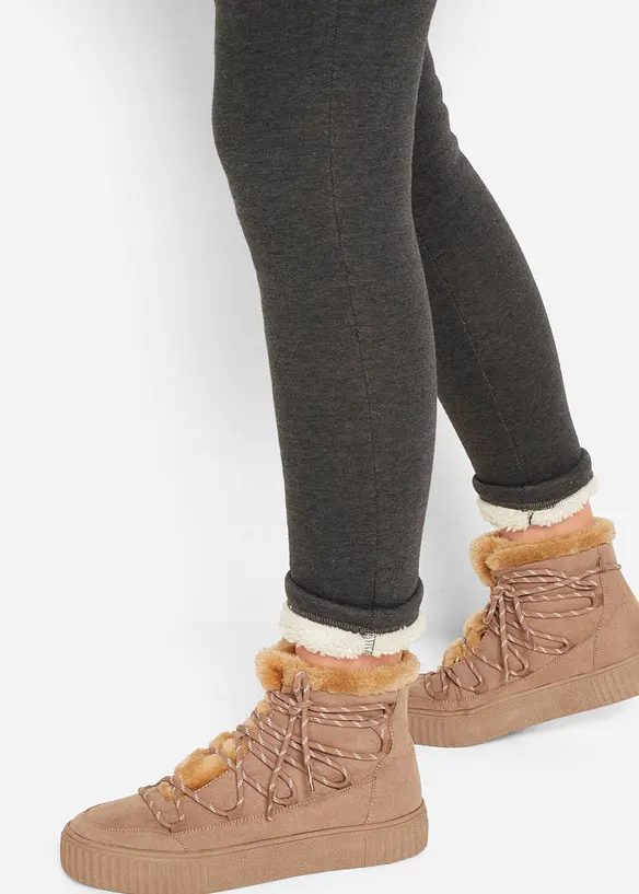 Leggings termici con fodera teddy, bonprix