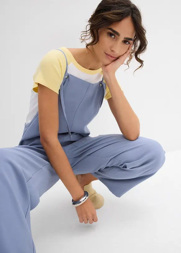 Tuta in viscosa morbida, bonprix