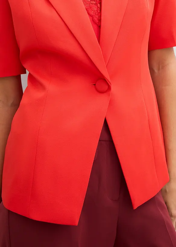 Blazer corto sfiancato, bonprix