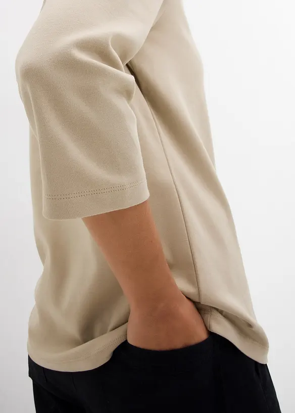 Maglia in puro cotone biologico pesante, bonprix