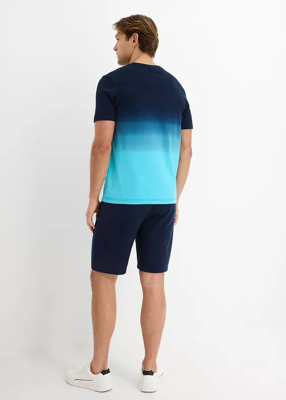 T-shirt e bermuda in felpa  (set 2 pezzi), bonprix