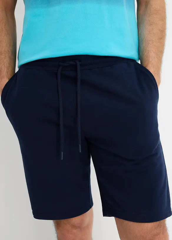 T-shirt e bermuda in felpa  (set 2 pezzi), bonprix