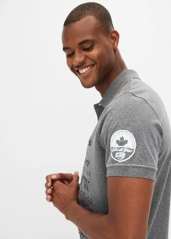 Polo in jersey a maniche corte, bonprix