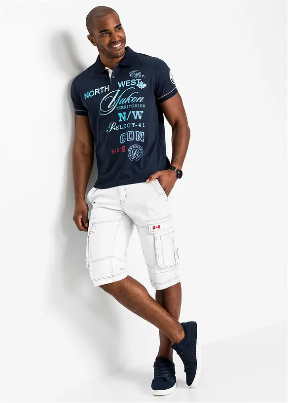 Polo in jersey a maniche corte, bonprix