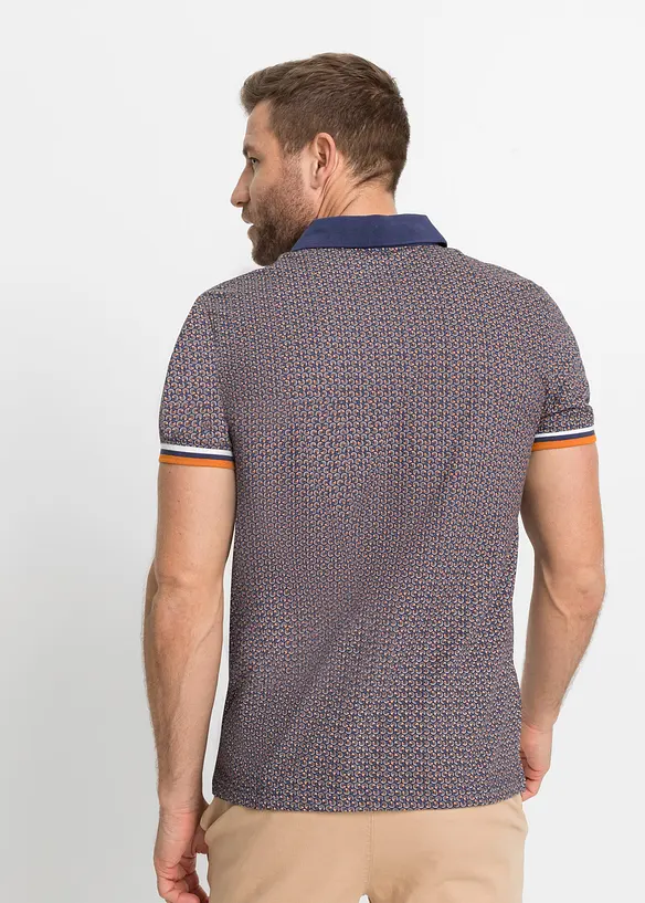 Polo in jersey di puro cotone biologico a maniche corte, bonprix