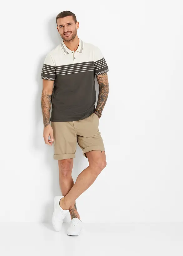 Polo in jersey di puro cotone, bonprix