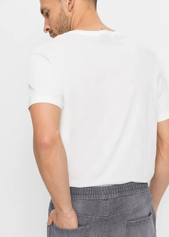 Jeans leggeri con elastico in vita regular fit, straight, bonprix