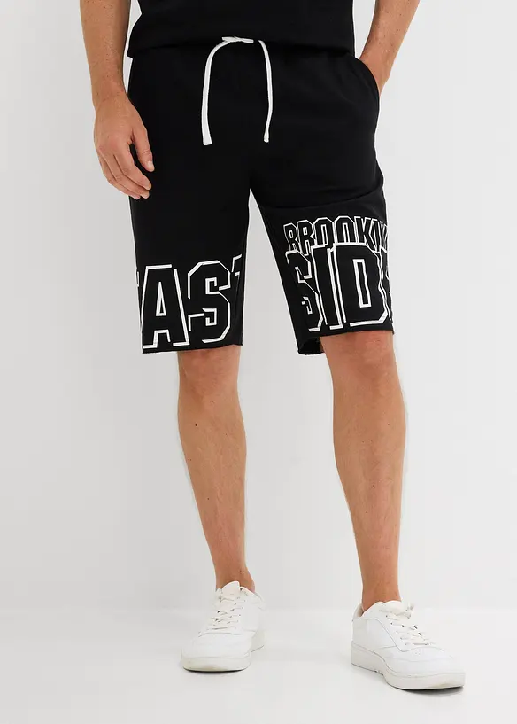 Bermuda in felpa di puro cotone biologico, bonprix