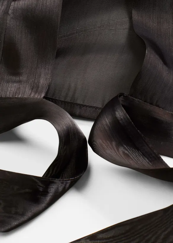 Bolero da annodare in tulle fine, bonprix