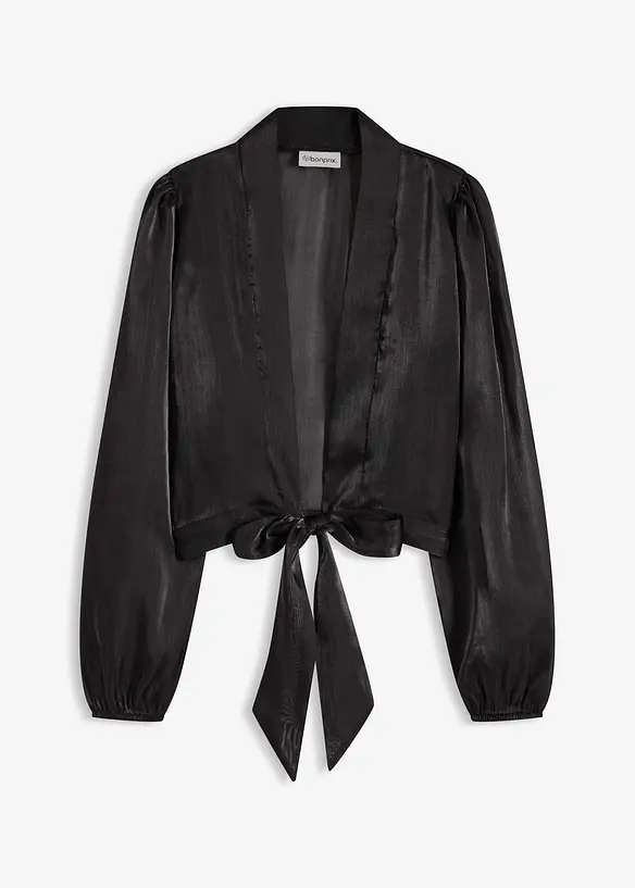 Bolero da annodare in tulle fine, bonprix