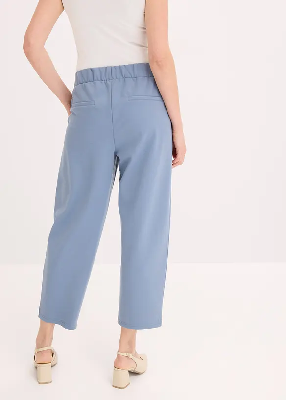 Pantaloni barrel con pinces, bonprix