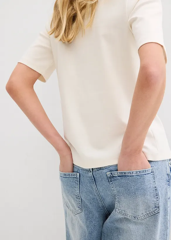 T-shirt in puro cotone biologico, bonprix