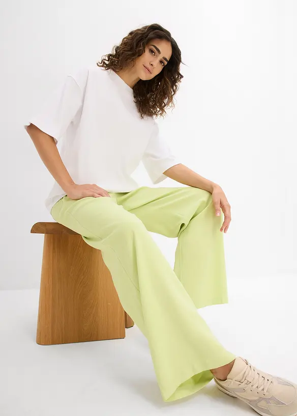 Maxi maglia in puro cotone biologico pesante, bonprix