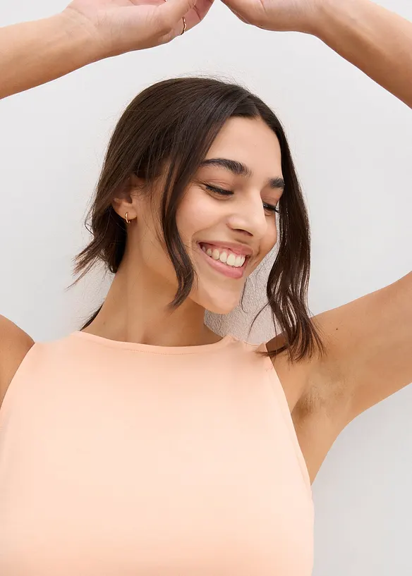 Top in viscosa morbida (pacco da 2), bonprix