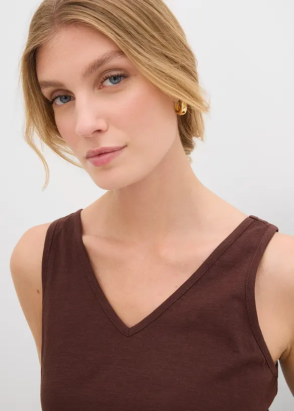 Canotta in puro cotone biologico (pacco da 2), bonprix