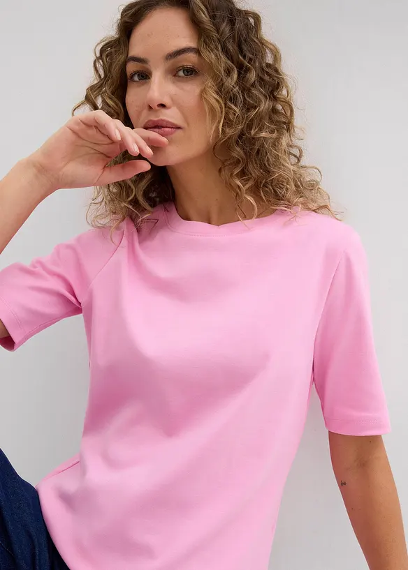 T-shirt in puro cotone biologico, bonprix