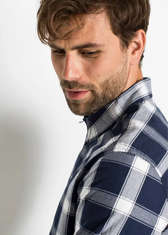 Camicia a maniche lunghe in puro cotone, bonprix