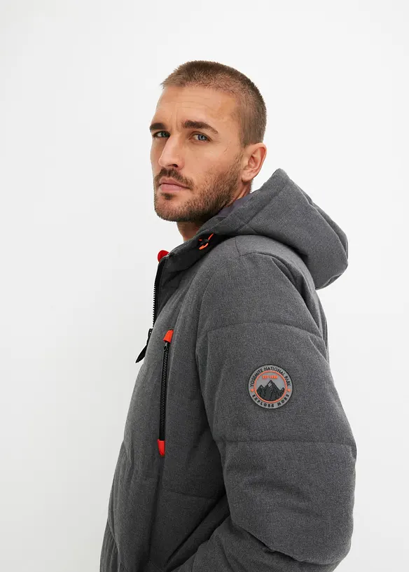 Giacca tecnica trapuntata, calda e idrorepellente, bonprix