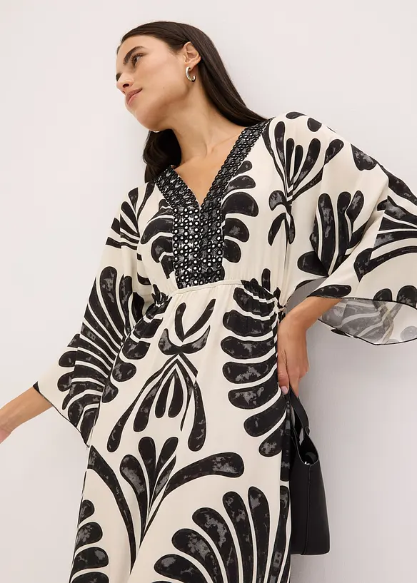 Abito lungo in viscosa fluida, bonprix