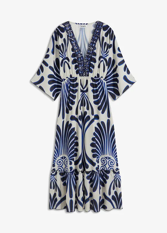 Abito lungo in viscosa fluida, bonprix