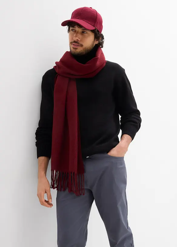 Pantaloni elasticizzati con elastico in vita regular fit, straight, bonprix