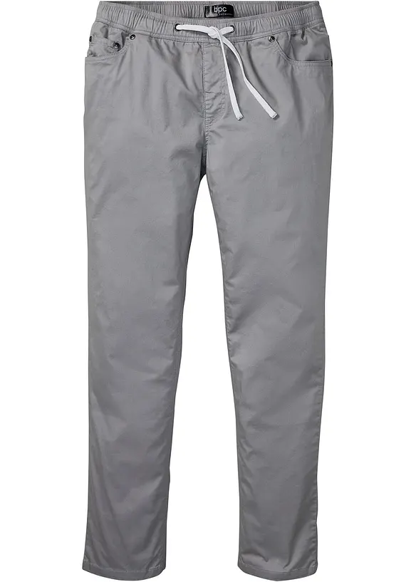 Pantaloni elasticizzati con elastico in vita regular fit, straight, bonprix