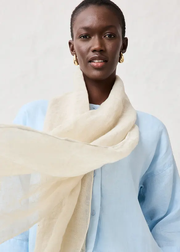 Sciarpa estiva in lino, bonprix