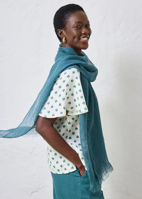 Sciarpa estiva in lino, bonprix