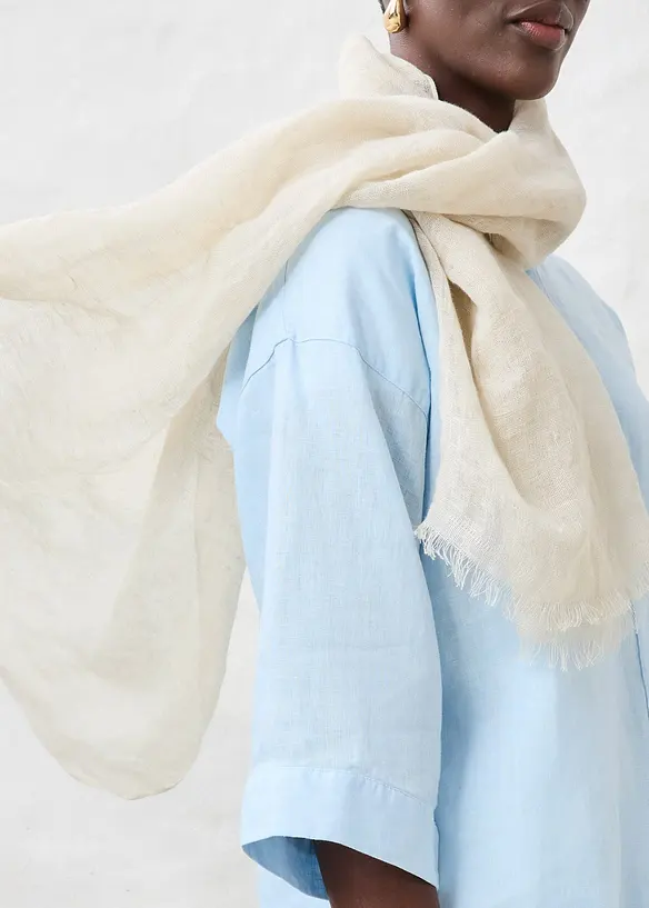 Sciarpa estiva in lino, bonprix