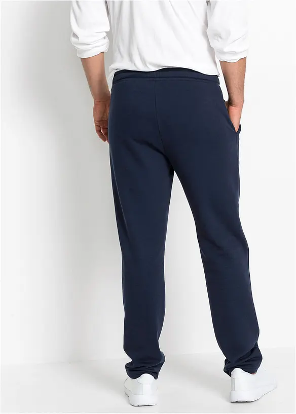 Pantaloni da jogging con interno garzato  morbido e orlo dritto, bonprix