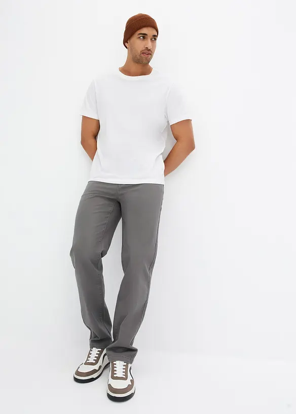 Pantaloni elasticizzati classic fit, straight, bonprix