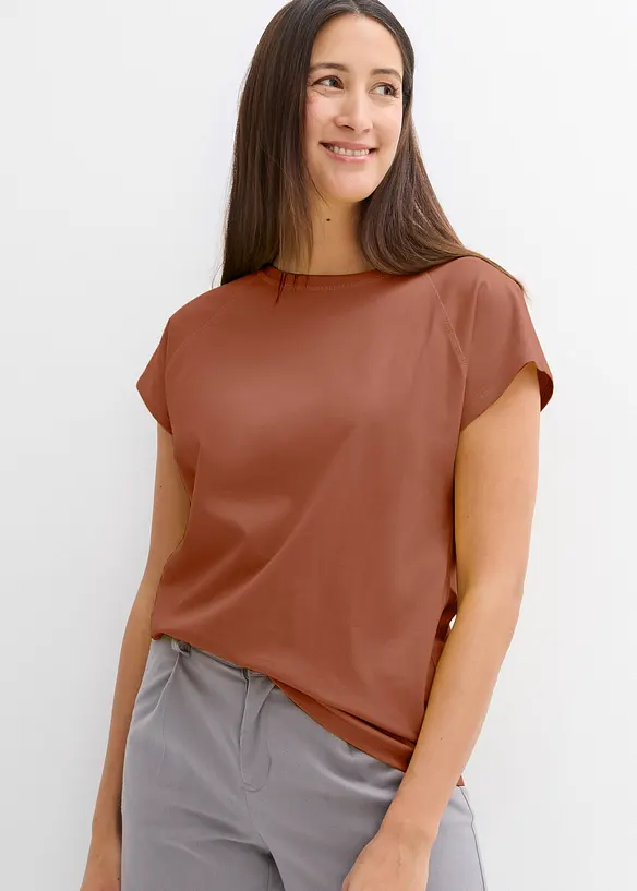 T-shirt in puro cotone biologico, bonprix
