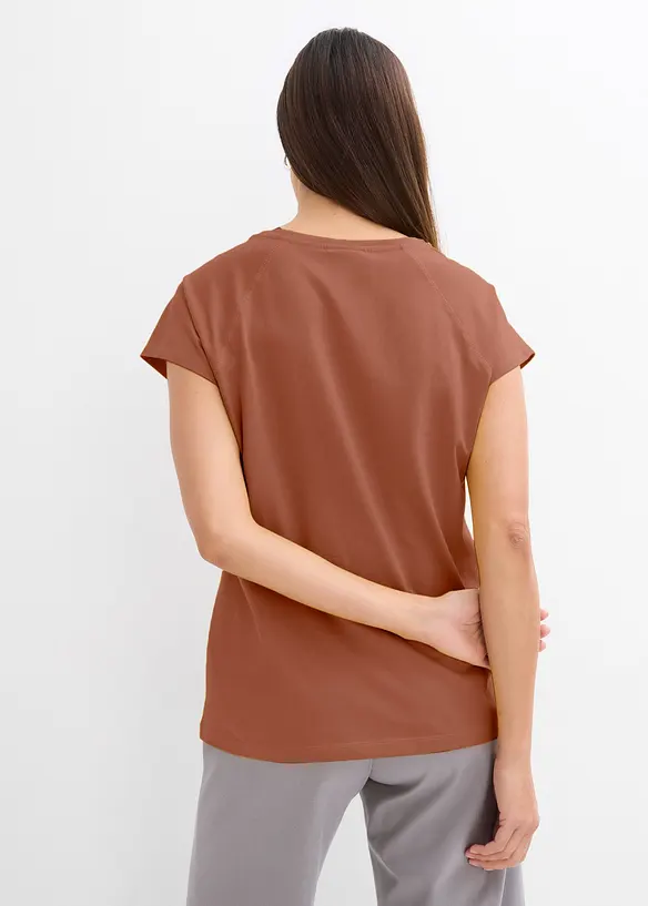 T-shirt in puro cotone biologico, bonprix