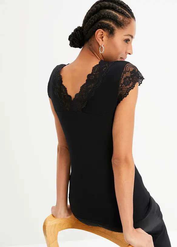 Maglia in misto viscosa morbido, bonprix
