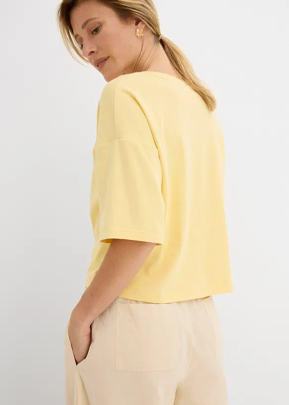 T-shirt in puro cotone biologico, bonprix