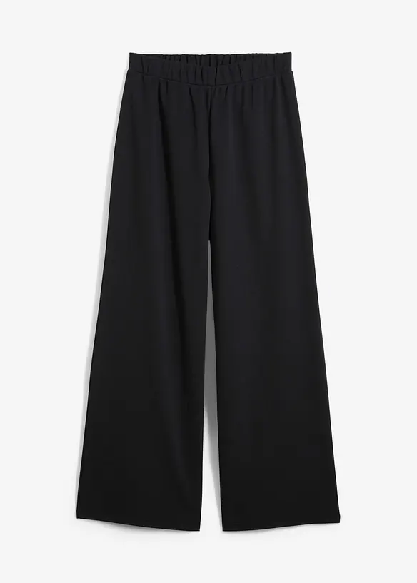 Pantaloni larghi in piquet, bonprix