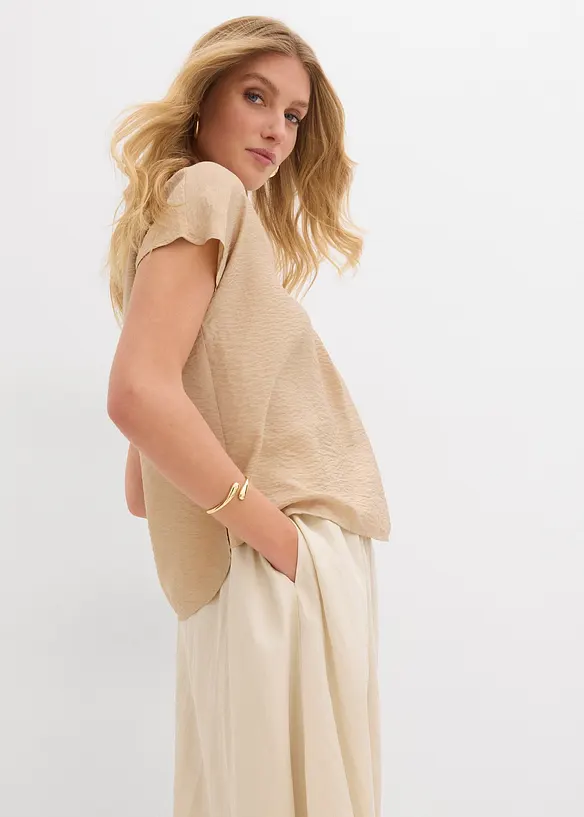 Tunica in misto viscosa fluente, bonprix