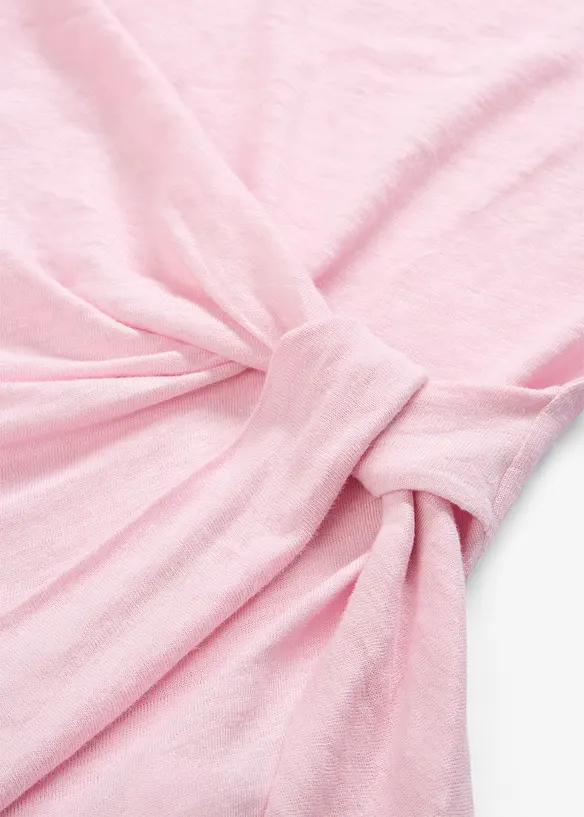 Maglia a portafoglio in puro lino, bonprix