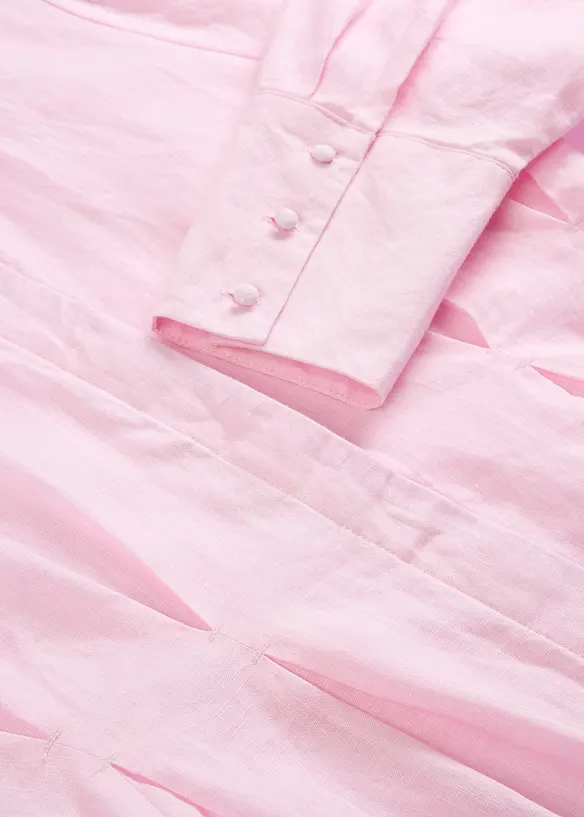 Abito chemisier in puro lino, bonprix