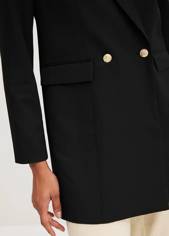 Blazer lungo con abbottonatura decorativa, bonprix