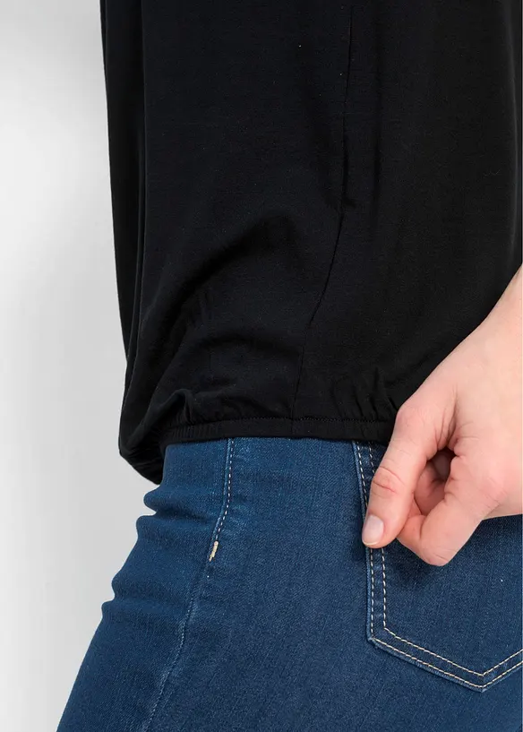 Top in misto viscosa, bonprix