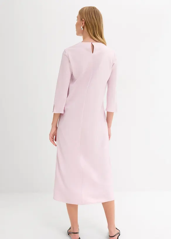 Abito midi in satin lucido, bonprix