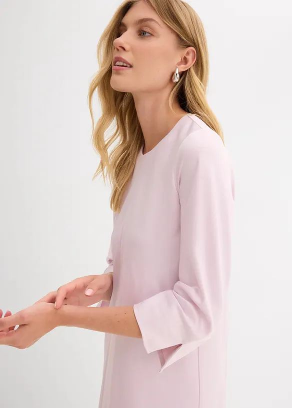 Abito midi in satin lucido, bonprix