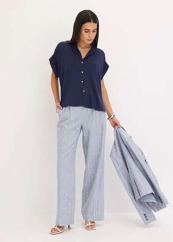 Camicetta in misto viscosa morbido, bonprix