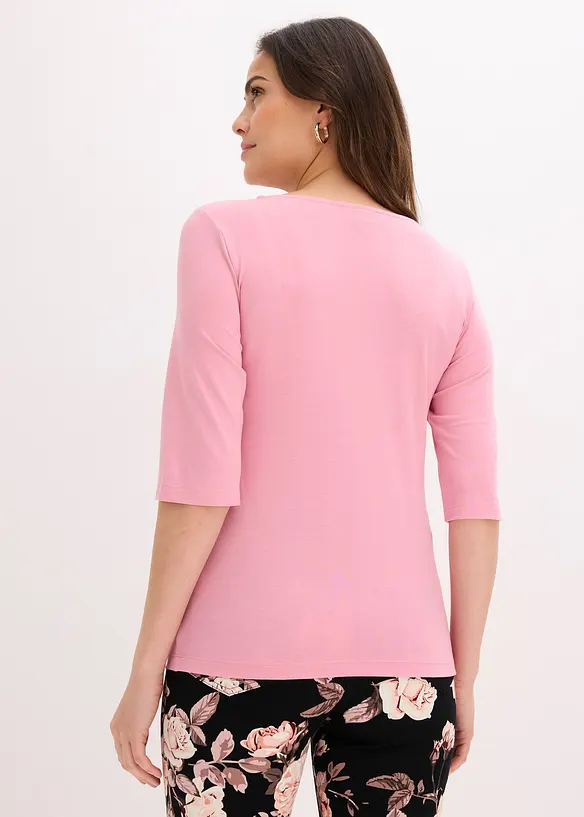 Maglia con pizzo, bonprix